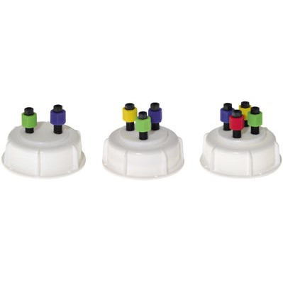 VICI Jour Polypropylene Plug for DIN50 Thread Cap, 1/4-28 Connections - JR-201999 - Click Image to Close